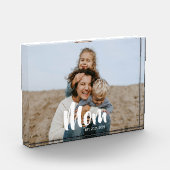 Custom Mom Established Modern Script フォトブロック (左)