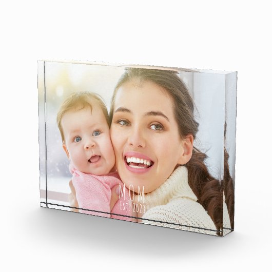 Custom Mom Established Modern Script  フォトブロック (右)