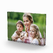 Custom Mom Established Modern Script  フォトブロック (右)