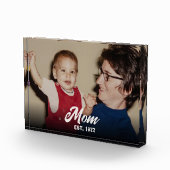 Custom Mom Established Modern Script フォトブロック (右)