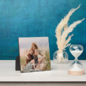 Custom Mom Established Modern Script Photo  フォトプラーク (インサイチュ)