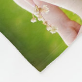 Custom Mom Established Modern Script Photo フリースブランケット (角)