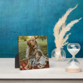 Custom Mom Established Modern Script Photo Plaque フォトプラーク (インサイチュ)