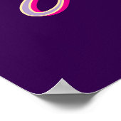 Custom Mom Typography Design,  ポスター (角)