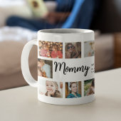 Custom Mommy 18 Photo Collage コーヒーマグカップ