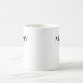 Custom Mommy & Daddy Mug Set Gift for New Mom Dad コーヒーマグカップ (中央)
