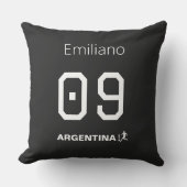 Custom Monochromatic Argentinian National Team  クッション (正面)