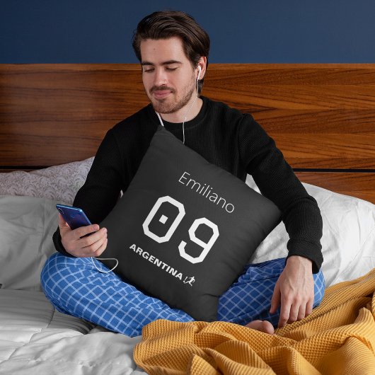 Custom Monochromatic Argentinian National Team  クッション