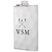 Custom Monogram Golf Ball フラスク (左)
