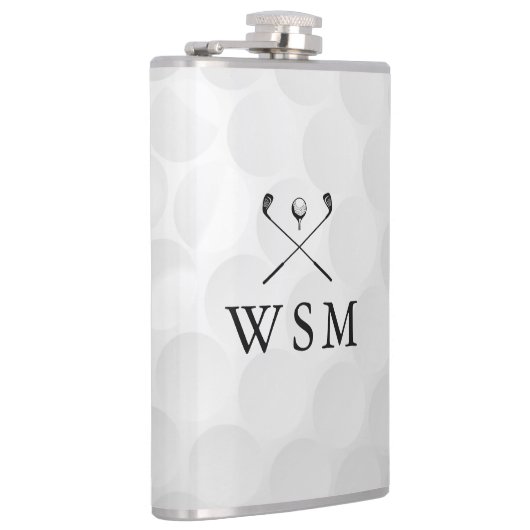Custom Monogram Golf Ball フラスク (右)