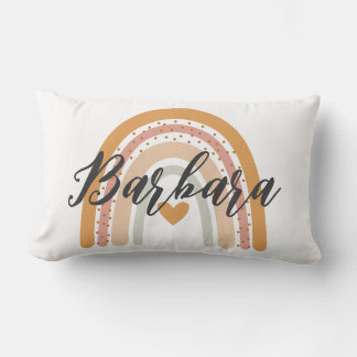 Custom Monogram Initial Throw Pillow ランバークッション