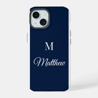 Custom Monogram iPhone Case iPhone 15ケース
