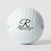 Custom Monogram TaylorMade TP5 Premium Golf Ball ゴルフボール (正面)