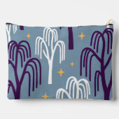 Custom Monogram Willow Tree Pattern  アクセサリーポーチ (裏面)