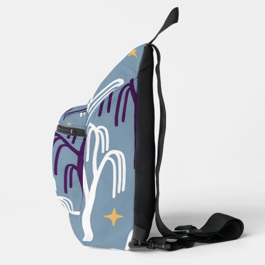 Custom Monogram Willow Tree Pattern Sling Bag  スリングバッグ (右)