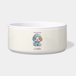 Custom Moon Child Energy Dog Bowl ボウル