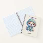 Custom Moon Child Energy Dog Journal ノートブック (内部)