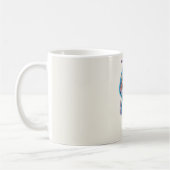 Custom Moon Child Energy Dog Mug コーヒーマグカップ (左)