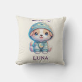 Custom Moon Child Energy Dog Pillow クッション (正面)
