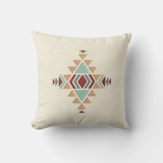Custom Moroccan Geometric Embroidery Pattern Art クッション
