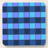 Custom  Mosaic Tile & Pixel Grid Pattern コースター (正面)
