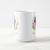 Custom Mother and Child Floral Mother’s Day Mug コーヒーマグカップ (中央)