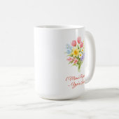 Custom Mother’s Day Bouquet of Flowers Mug コーヒーマグカップ (正面右)