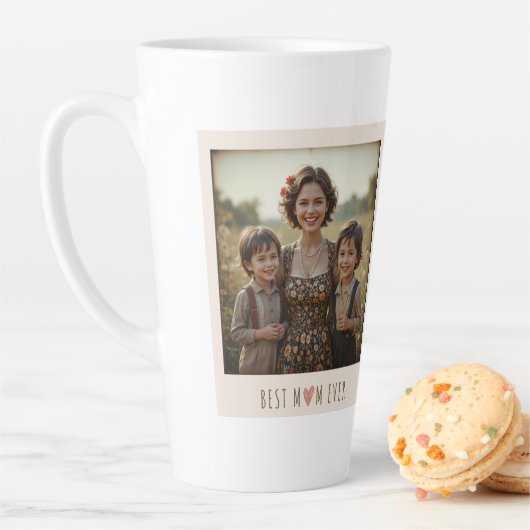 Custom Mother's Day カフェラテマグ (インサイチュ)