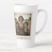 Custom Mother's Day カフェラテマグ (右)
