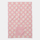 Custom Mother's Day Gift Personalized Daisy キッチンタオル (縦)