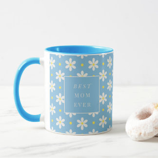 Custom Mother's Day Gift Personalized Daisy マグカップ