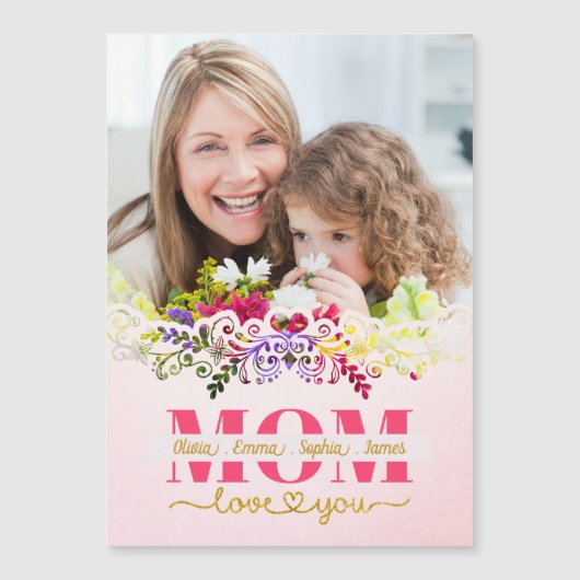 Custom Mother's Day I Photo & Personal Message (正面)