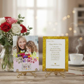 Custom Mother's Day I Photo & Personal Message カード