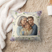 Custom Mother's day photo Always your babies  クッション (ブランケット)