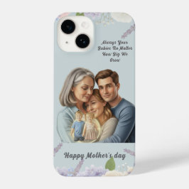 Custom Mother's day photo Always your babies  iPhone 14ケース