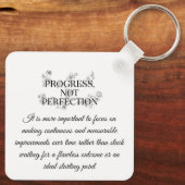 Custom Motivational Keychain キーホルダー (裏面)