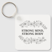 Custom Motivational Keychain キーホルダー (正面)