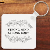 Custom Motivational Keychain キーホルダー (裏面)