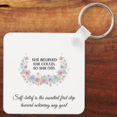 Custom Motivational Keychain キーホルダー (裏面)