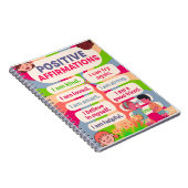 Custom Motivational Photo Notebook for Students ノートブック (右側)