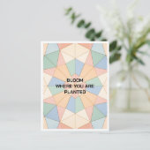 Custom Motivational Post Card ポストカード (スタンド正面)