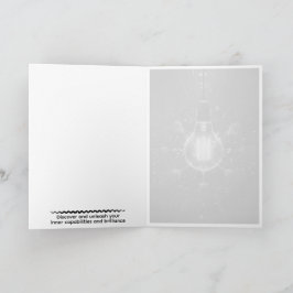 Custom Motivational Quote Card カード