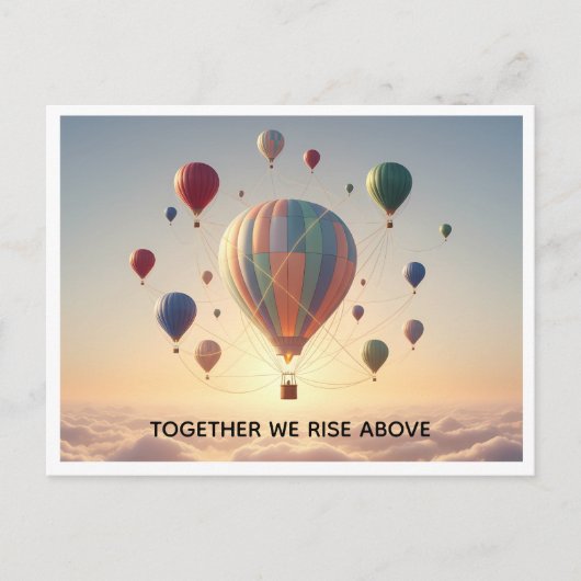 Custom Motivational Quote post card ポストカード (正面)