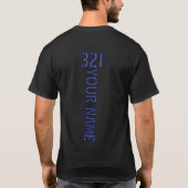 Custom Motocross Team Shirt Tシャツ (裏面)