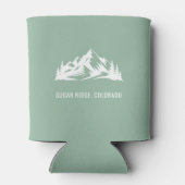 Custom Mountain Wedding Guest Favor 缶クーラー (裏面)