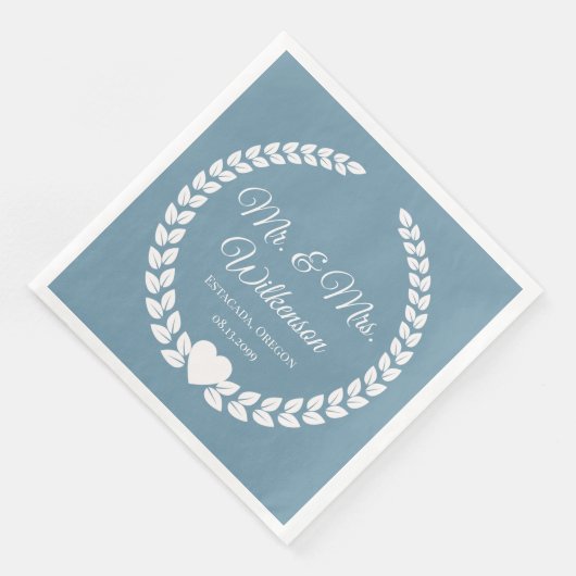 Custom Mr. & Mrs. Bride and Groom Newlywed (コーナー)