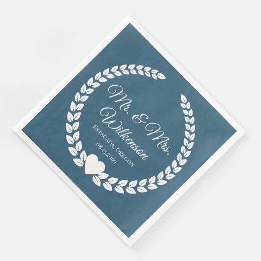 Custom Mr. & Mrs. Bride and Groom Newlywed (コーナー)