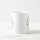 Custom Mr & Mrs Christmas Mug for Newlywed Gift コーヒーマグカップ (中央)