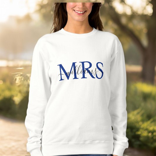 Custom Mr & Mrs Sweatshirt, Matching Couple スウェットシャツ