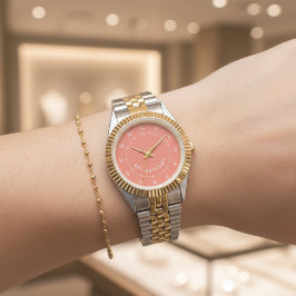 Custom mrs and mr wedding watch gift for couples 腕時計